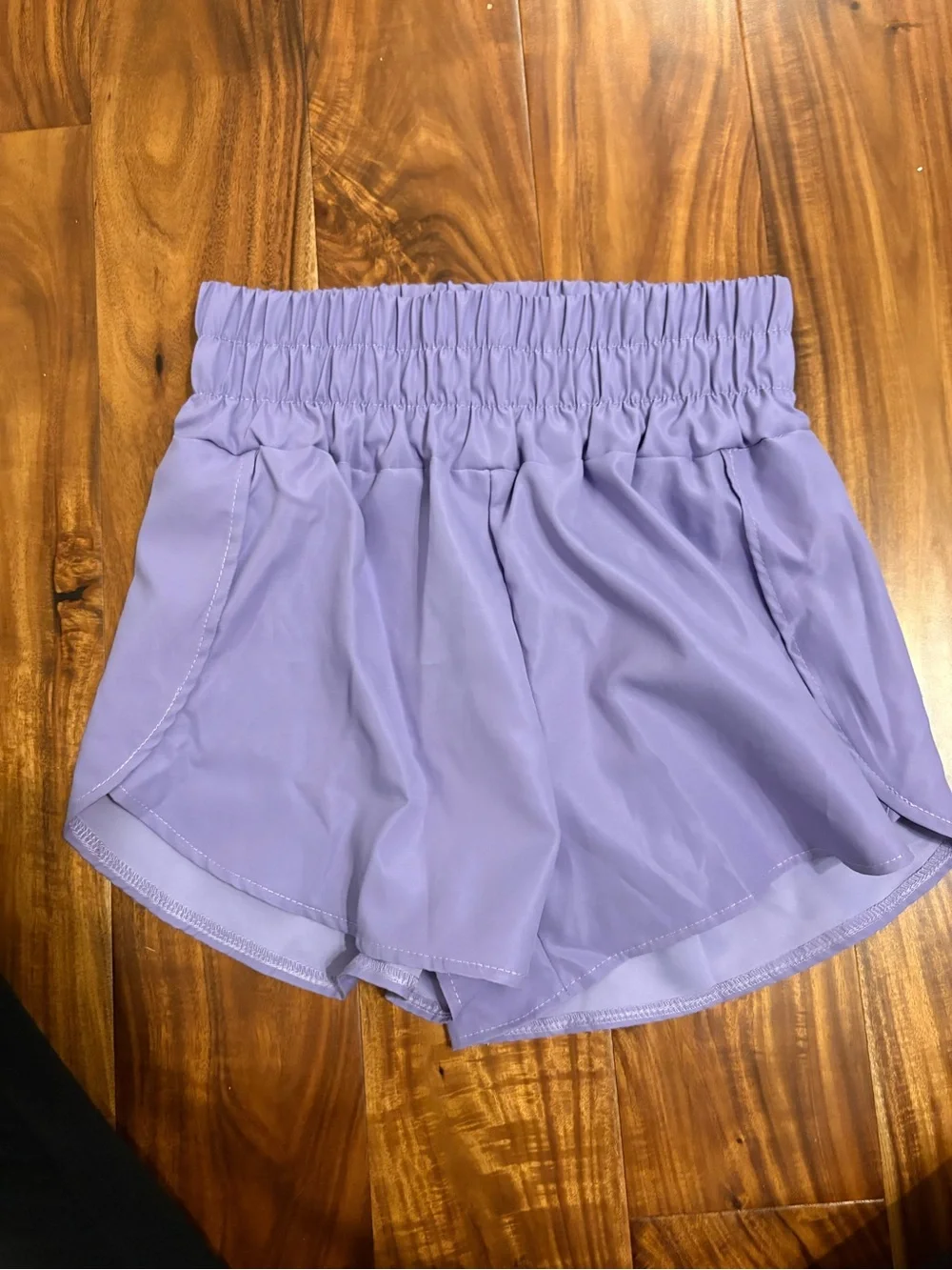 lululemon athletica Lavender High-Waist Athletic Shorts